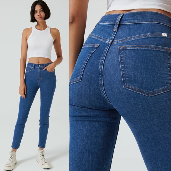 Sunday Best 10″ High Waisted Skinny Jeans - Picture 1 of 12